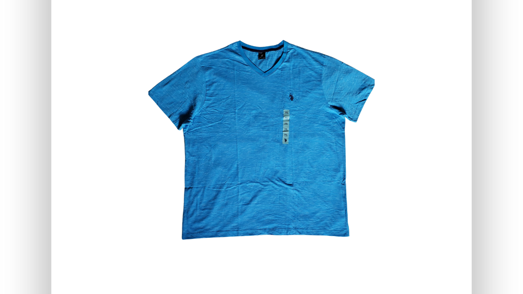 U.S. Polo Assn. Men's Space Dyed V-Neck T-Shirt