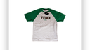 Fendi Men's Crew Neck T-Shirt with different colour neck & sleeves