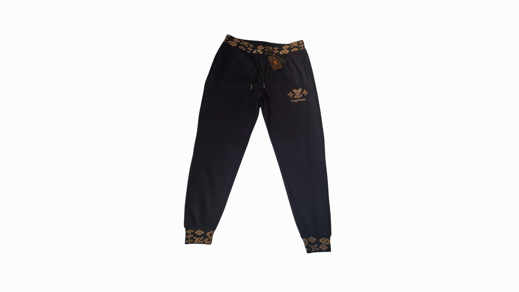 Louis Vuitton 100% Cotton Joggers with design